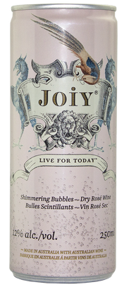 JOIY Prosecco Style Rosé (Case of 24 x 250mL cans)